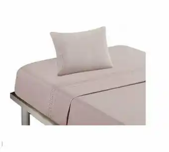 Tottus Juego de sabanas broderie 1.5 pz rosa oferta