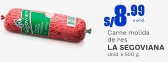 Makro Carne molida de res LA SEGOVIANA Unid. x 500 g. oferta