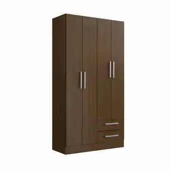 Tottus Ropero 4 puertas 2 cajones oferta