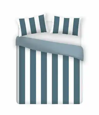 Cubrecama estampado rayas 2 pz