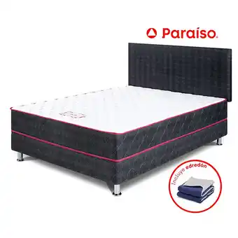 Tottus Dormitorio nappy 2 plazas + edredon oferta