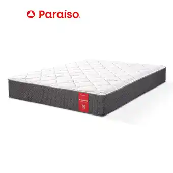 Tottus Colchón su majestad de lujo 2 plazas one side + 02 almohadas + 01 protector oferta