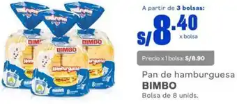 Makro Pan de hamburguesa BIMBO Bolsa de 8 unids. oferta