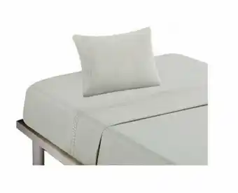 Tottus Juego de sabanas broderie 1.5 pz gris oferta