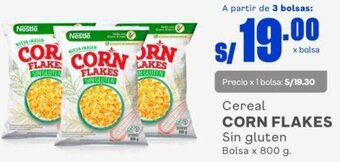 Makro Cereal CORN FLAKES Sin gluten Bolsa x 800 g. oferta