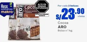 Makro Cocoa ARO Bolsa x 1 kg. oferta