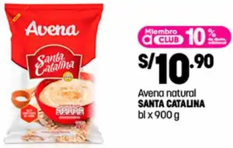 Plaza Vea Avena natural SANTA CATALINA bl x 900 g oferta