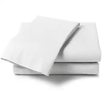 Tottus Juego de sabanas 260 hilos king blanco oferta
