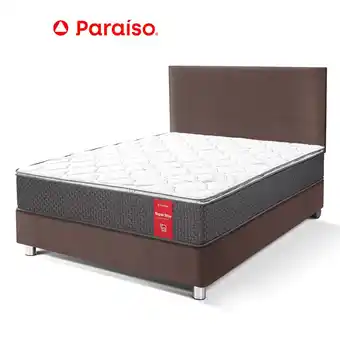 Dormitorio super star 1.5 plazas chocolate