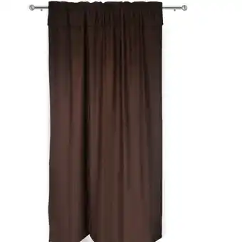 Tottus Cortina de sala marron 140 x 240 cm oferta