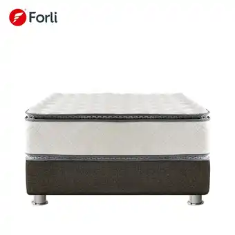 Tottus Cama americana capella pt 1.5 plaza + 01 almohada + 01 protector oferta