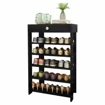 Tottus Zapatera cristal - negro oferta