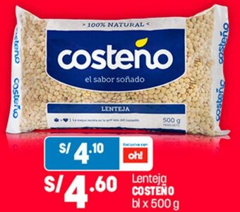 Plaza Vea Lenteja COSTEÑO bl x 500 g oferta