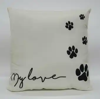 Tottus Cojin my love beige oferta