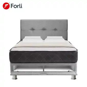 Tottus Dormitorio samay 2 plazas + tarima con sabanera + cabecera + edredón oferta