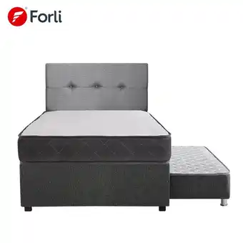 Tottus Dormitorio divan 1.5 plazas + cabecera + 01 almohada oferta