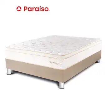 Tottus Cama royal prince 1.5 plaza champagne oferta
