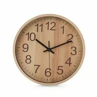 Reloj pared basico madera