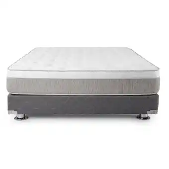 Tottus Box tarima + colchón dinamic king + 02 almohadas + protector oferta