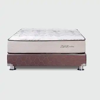 Tottus Box tarima + colchón zaroh pocket queen + 02 almohadas + 01 protector oferta