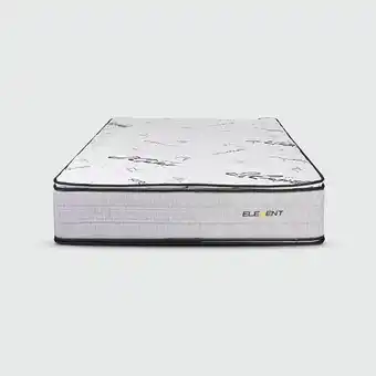 Tottus Colchón element pillow top pocket king + 03 almohadas de fibra + 01 protector oferta