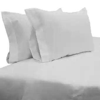 Tottus Juego de sabanas blanco 1.5 plz oferta