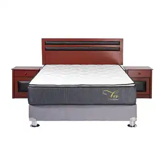 Tottus Box tarima + 01 colchón daguvas queen + 01 cabecera + 02 veladores oferta