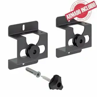 Tottus Rack tv eritreo negro oferta