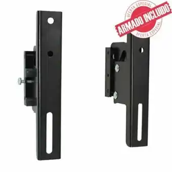 Tottus Rack tv catari negro oferta