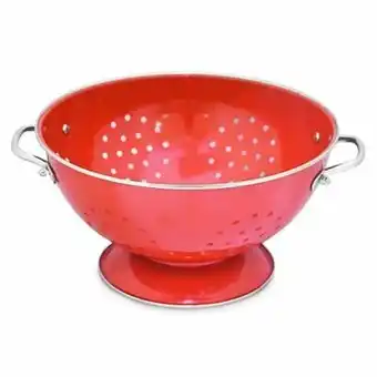 Tottus Colador color acero por 23cm oferta