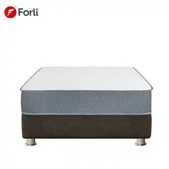 Tottus Cama americana capella 1.5 plazas+almohada+protector oferta