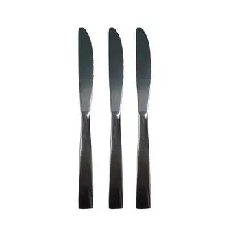 Tottus Cuchillos 1.5 mm acero inoxidable oferta