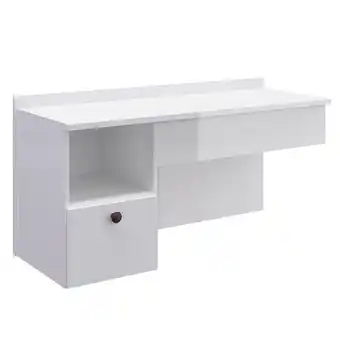 Tottus Escritorio tocador casa joven cajón blanco oferta