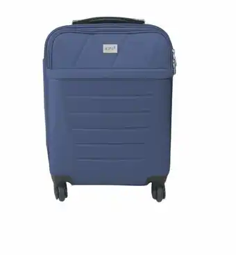 Tottus Maleta dura con bolsa porta laptop delant 360 azul oferta