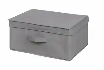 Tottus Caja organizadora de tela m gri oferta