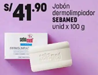 Plaza Vea Jabón dermolimpiador SEBAMED unid x 100 g oferta