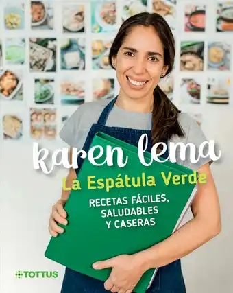 Libro de cocina espatula verde