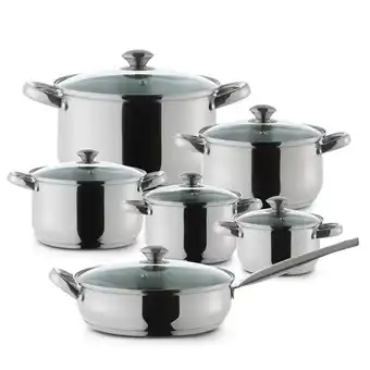 Tottus Set de ollas prime x12 piezas oferta