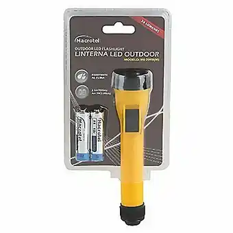 Tottus Linterna plastica outdoor flashlight oferta