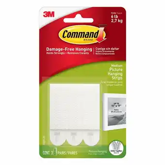 Tottus Command tiras para colgar cuadros x 3 pares oferta