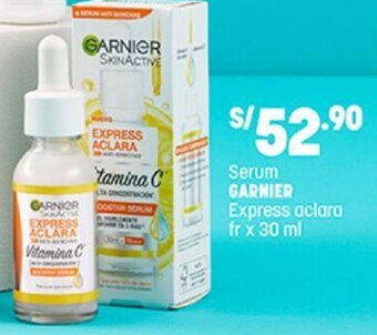Plaza Vea Serum GARNIER Express aclara fr x 30 ml oferta