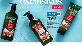Plaza Vea Shampoo / Acondicionador / Crema de tratamiento BIOHERBAL Reparación Reparación 400ml/400ml/250ml oferta