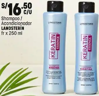 Plaza Vea Shampoo / Acondicionador LANOSTERIN fr x 250 ml oferta