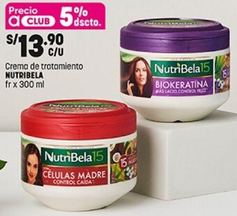 Plaza Vea Crema de tratamiento NUTRIBELA fr x 300 ml oferta