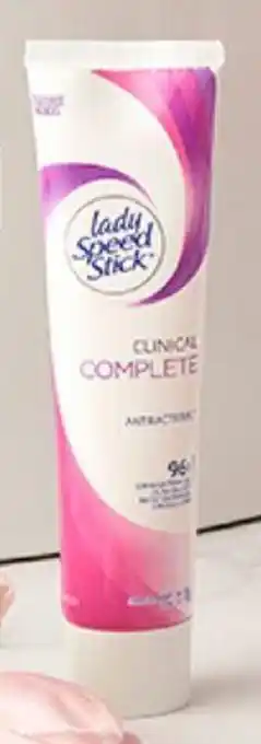 Plaza Vea Desodorante en crema LADY SPEED STICK Clinical Practitubo tb x 100 g oferta