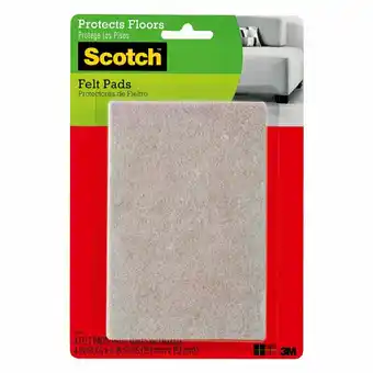 Tottus Feltpads scotch rectangulares x4 oferta