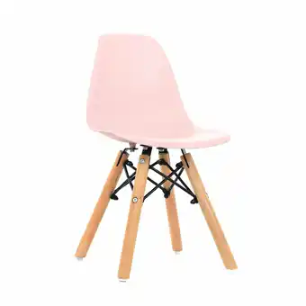 Tottus Silla fija para niños eames rosada oferta