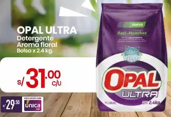 Vega OPAL ULTRA Detergente Aroma floral Bolsa x 2.4 kg. oferta