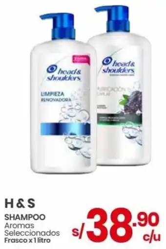 Vega H&S SHAMPOO Aromas Seleccionados Frasco x 1 litro oferta