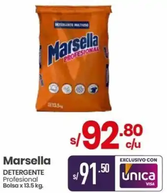 Vega Marsella DETERGENTE Profesional Bolsa x 13.5 kg. oferta